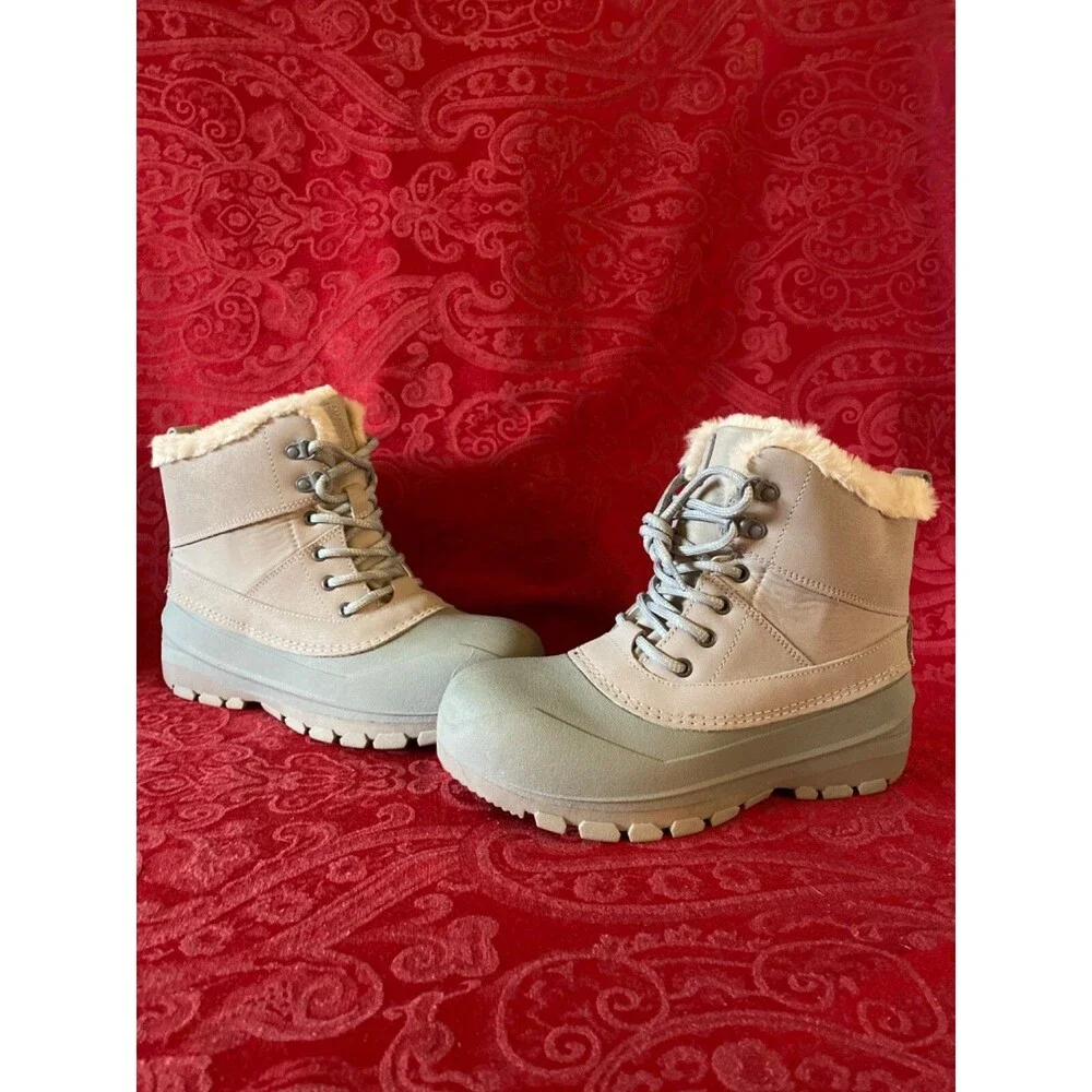 All in Motion Girls Gray Snow booties Sz 5